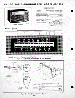 Philco Radio-Phonograph Model 48-1270维修电路原理图.pdf
