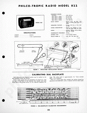 Philco Portable Record Player Model 48-1200维修电路原理图.pdf