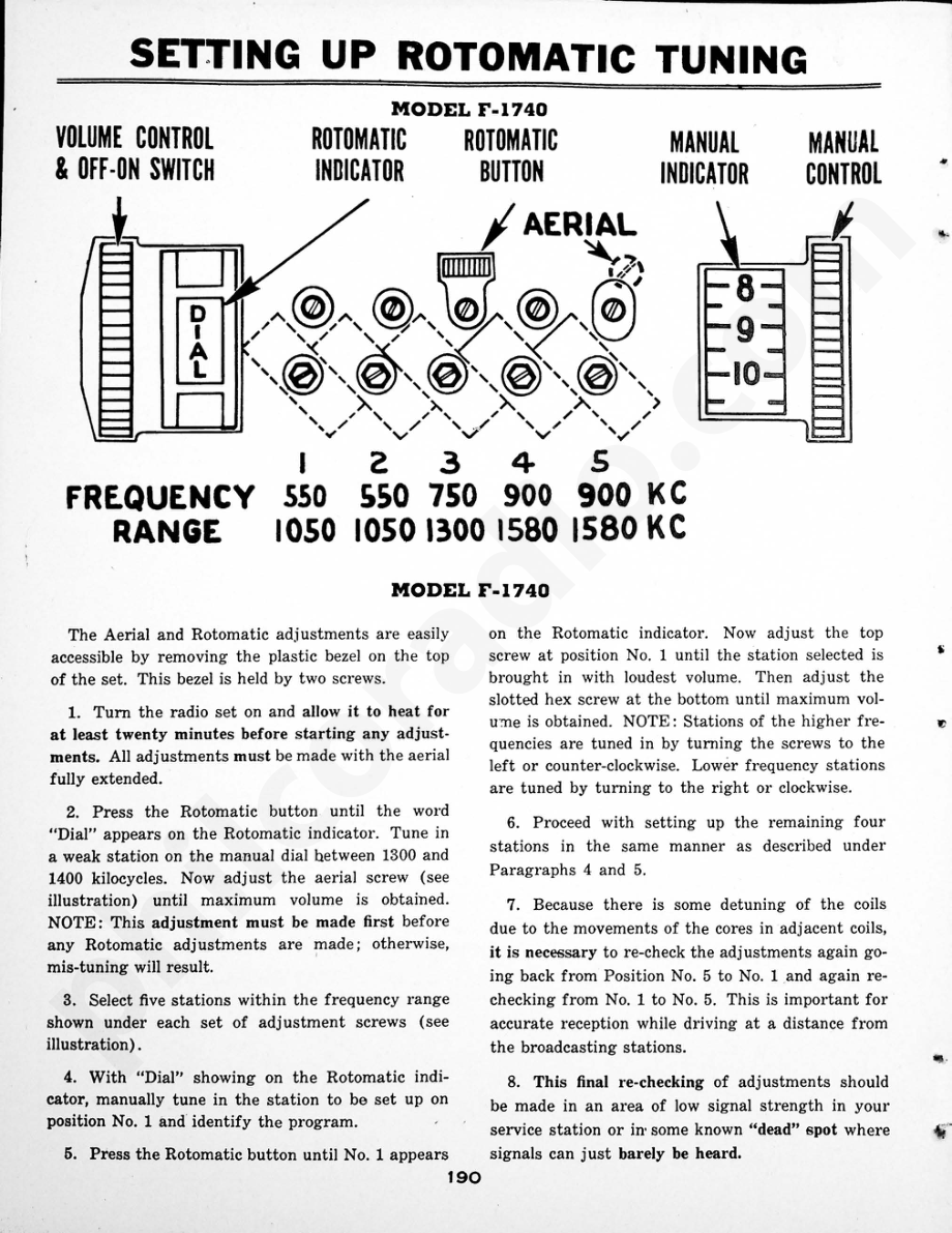 philco Nash Control – Models N-1514 and N-1524 维修电路原理图.pdf_第1页