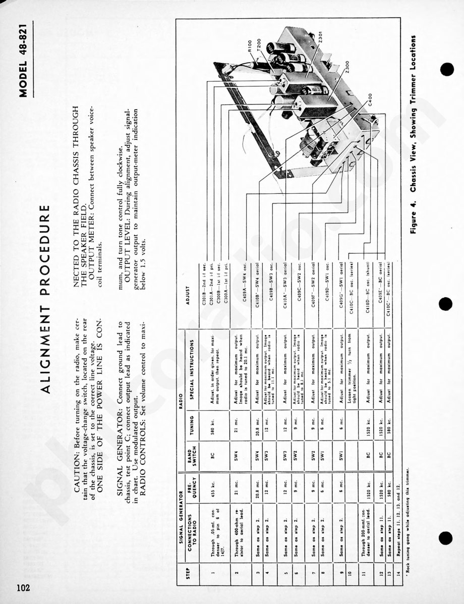 Philco-Tropic Radio Model 48-890维修电路原理图.pdf_第3页