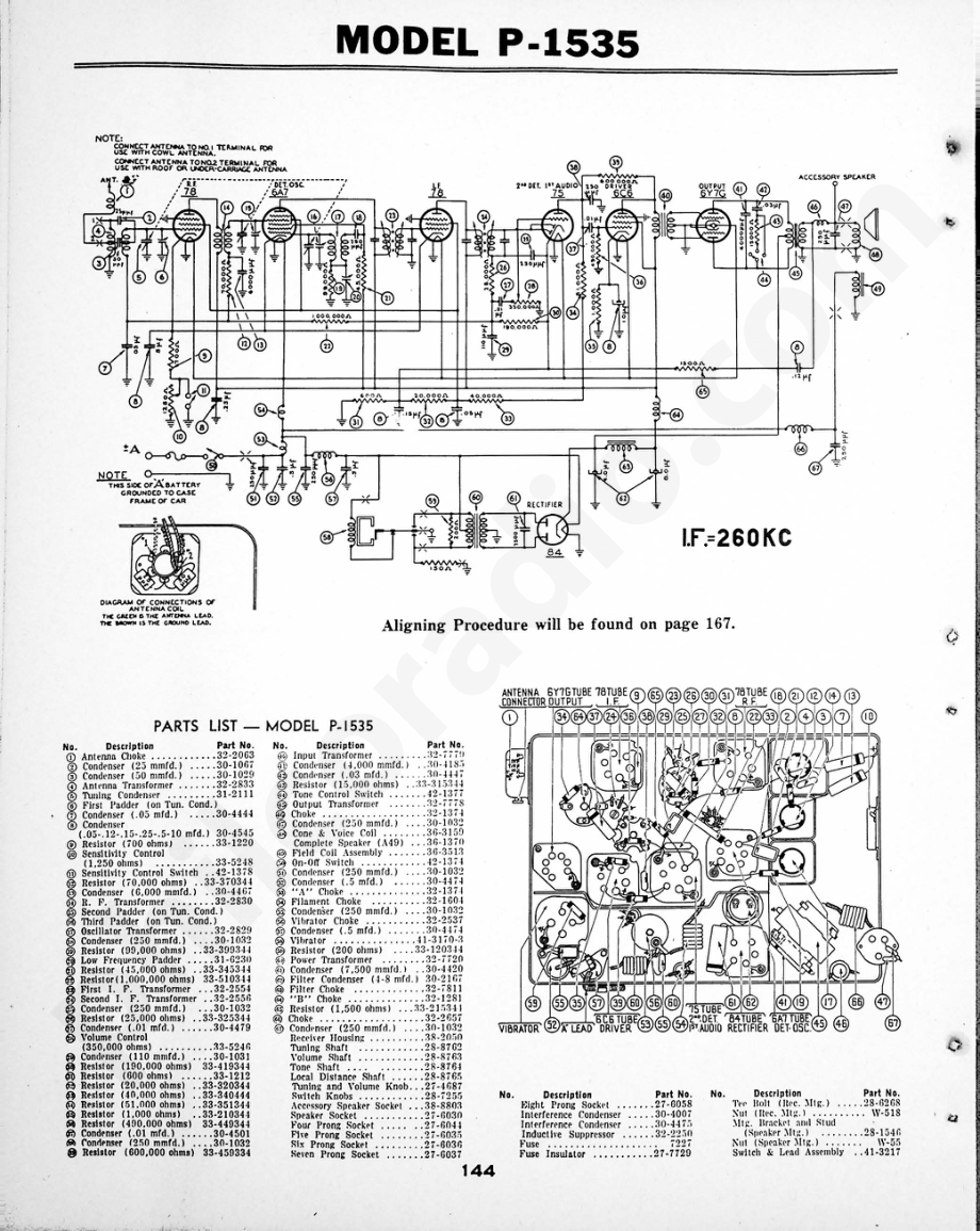 philco Model PT-35 维修电路原理图.pdf_第1页