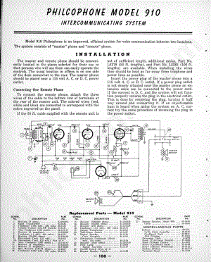 philco Model AR-65维修电路原理图.pdf