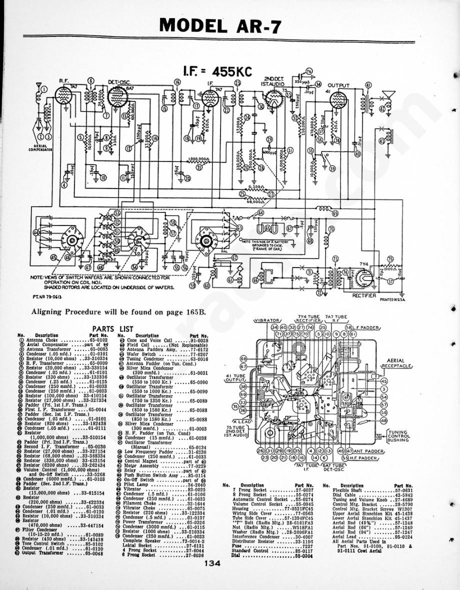 philco Philco Radio Aerial Equipment 维修电路原理图.pdf_第1页
