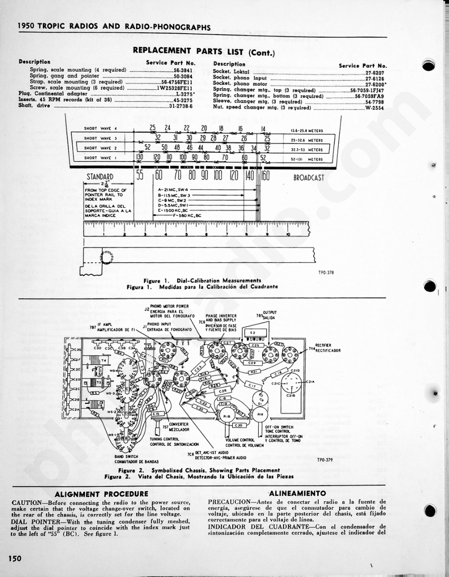 Philco-Tropic Radio Model 3462维修电路原理图.pdf_第2页