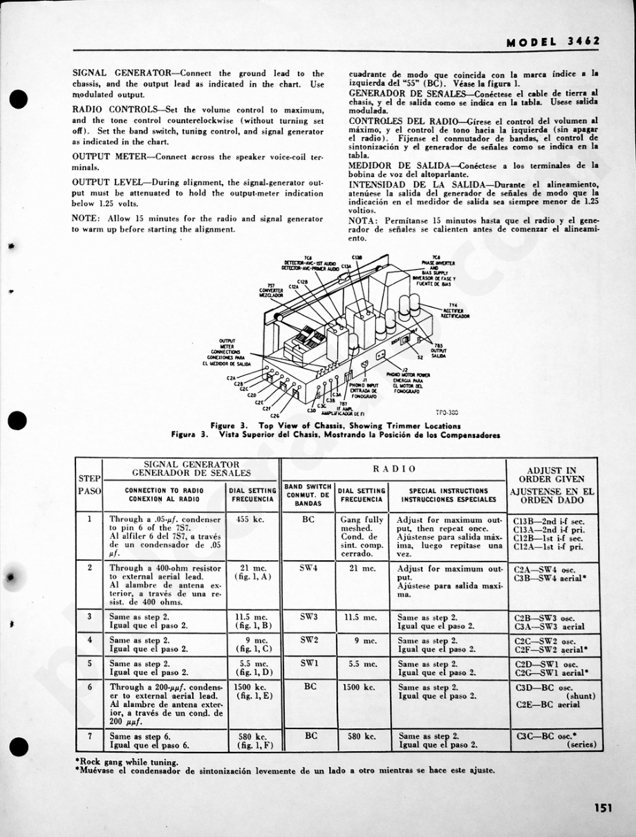 Philco-Tropic Radio Model 3462维修电路原理图.pdf_第3页