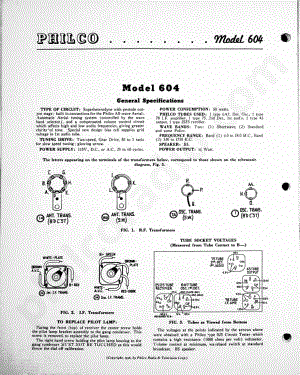 philco Model 604 电路原理图.pdf