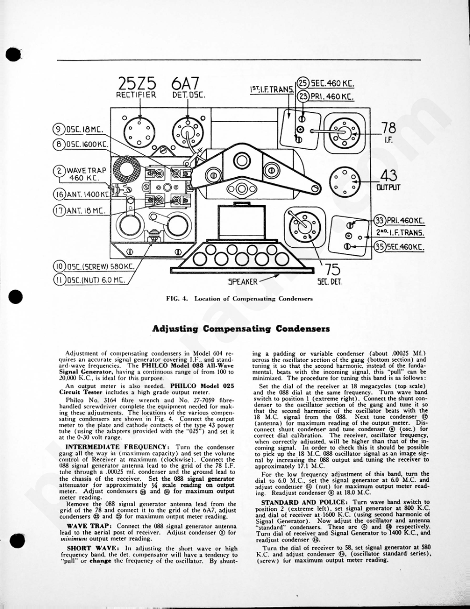 philco Model 604 电路原理图.pdf_第2页