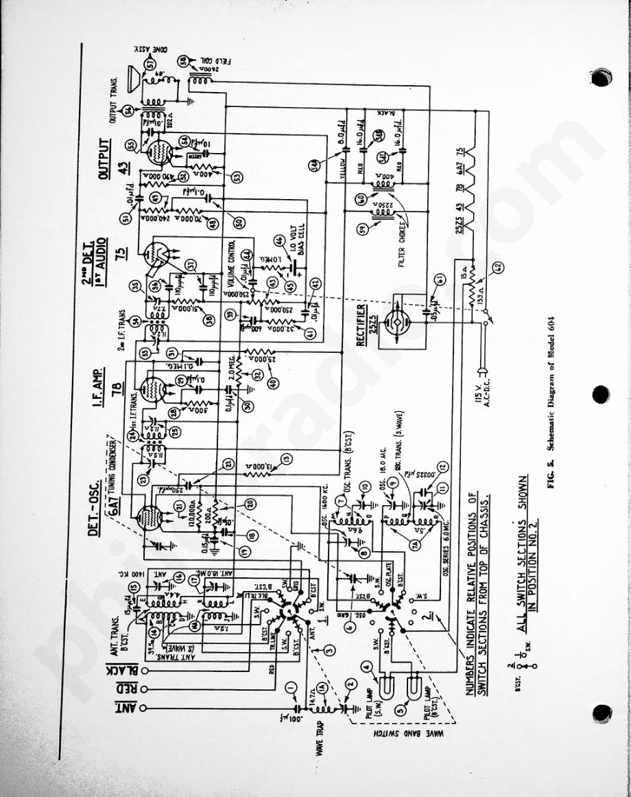 philco Model 604 电路原理图.pdf_第3页