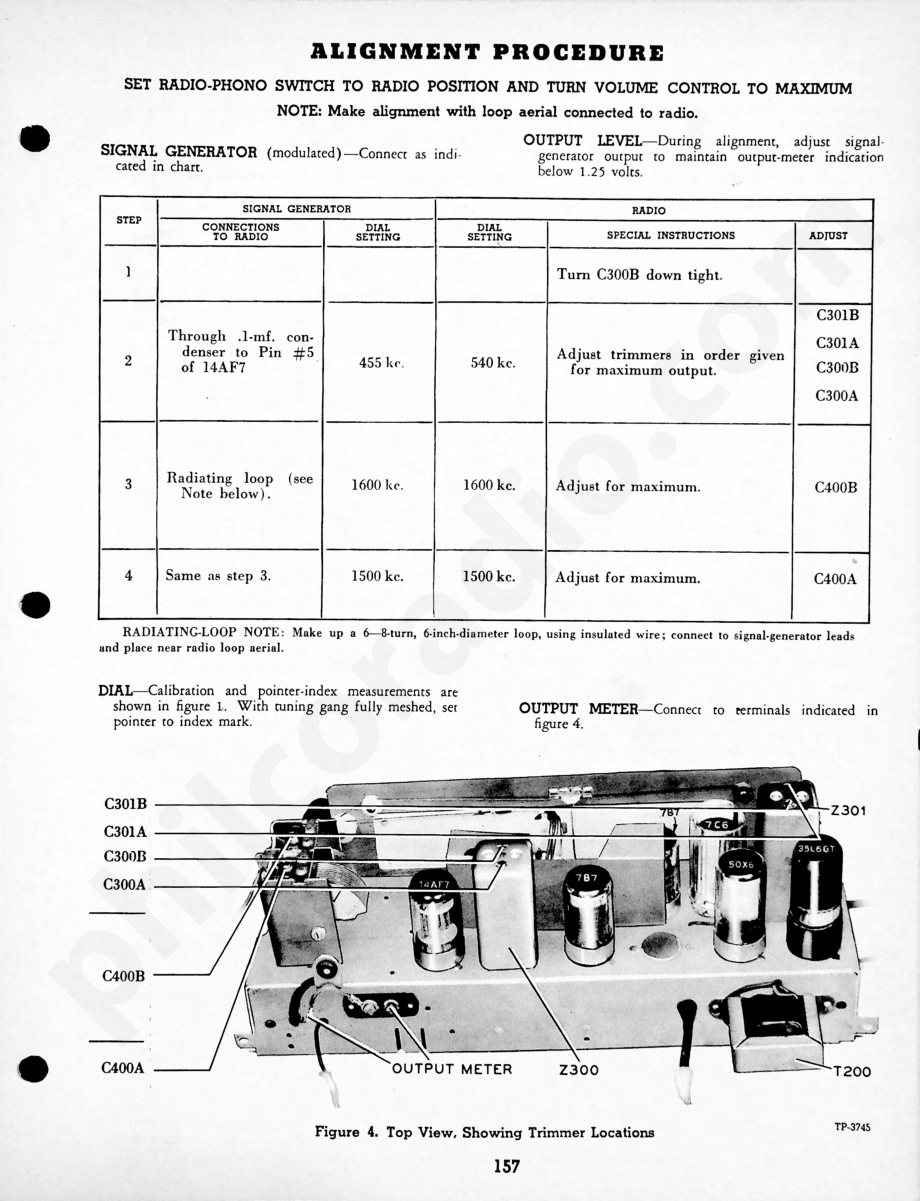 Philco Radio-Phonograph Models 48-1274 and 48-1276维修电路原理图.pdf_第3页