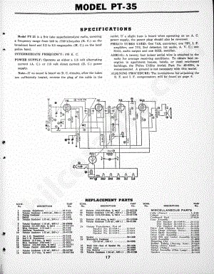 philco Model 40-715 Philco Tropic 维修电路原理图.pdf