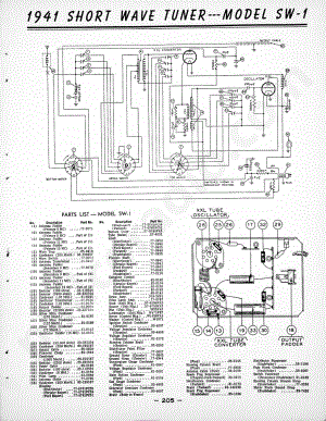 philco Model F-1840 Ford Custom Auto Radio维修电路原理图.pdf