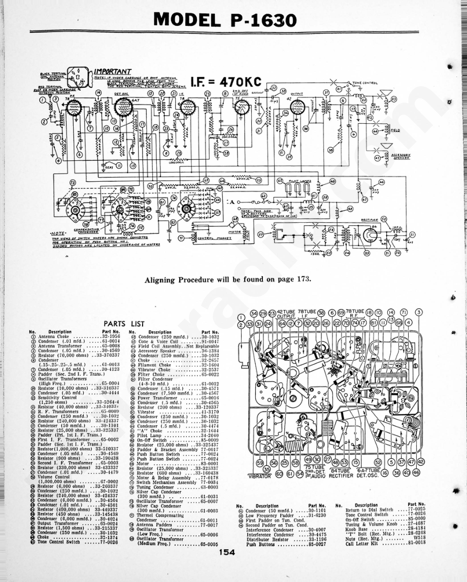 philco Model PT-66 维修电路原理图.pdf_第1页