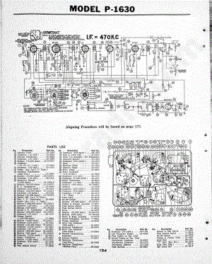 philco Model PT-66 维修电路原理图.pdf