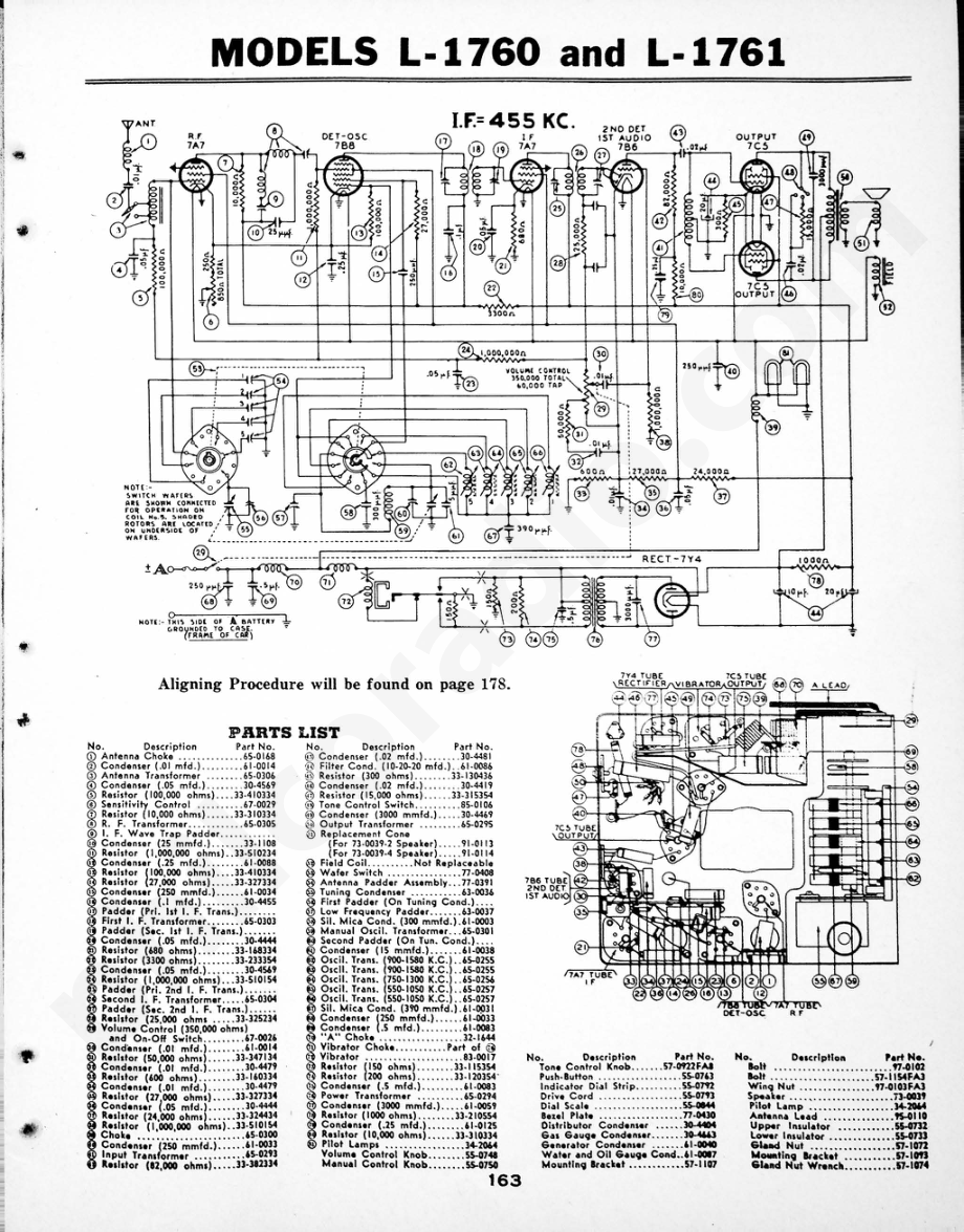 philco Model 40-84 维修电路原理图.pdf_第1页