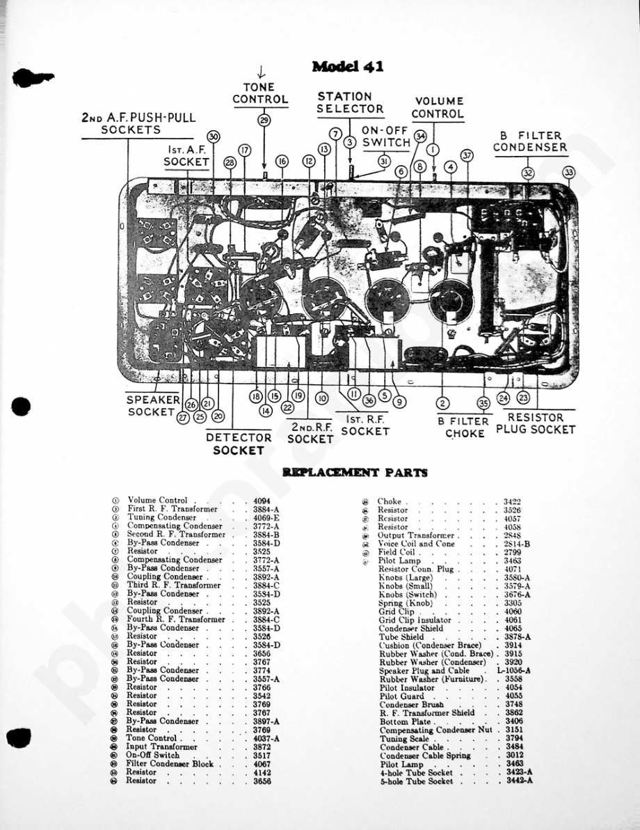 philco Model 41 (D.C 电路原理图.pdf_第2页
