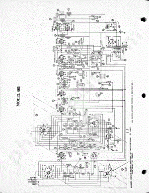 philco Model 665 电路原理图.pdf