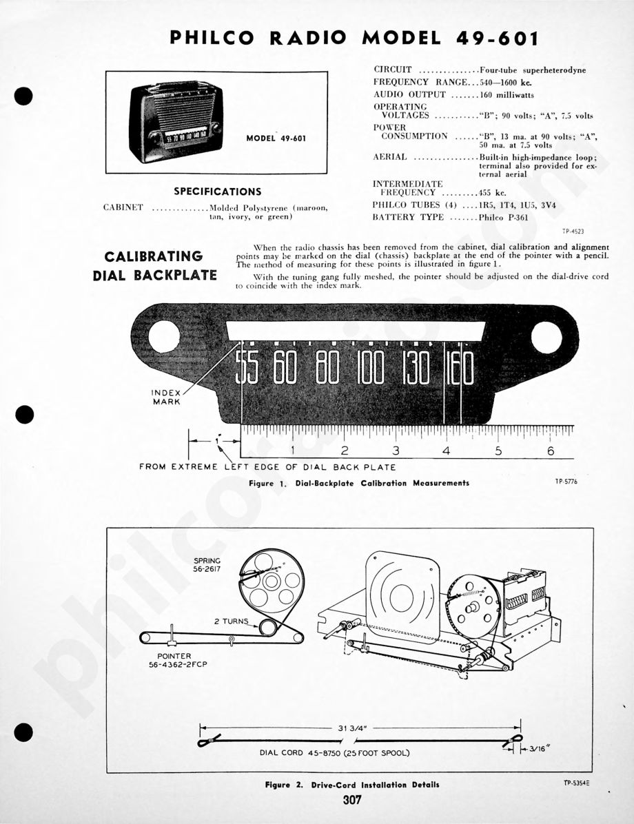 Philco Radio Model 49-901维修电路原理图.pdf_第1页