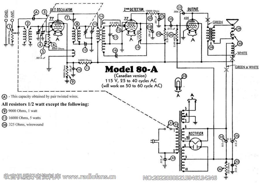 philco Model 80acan 电路原理图.jpg