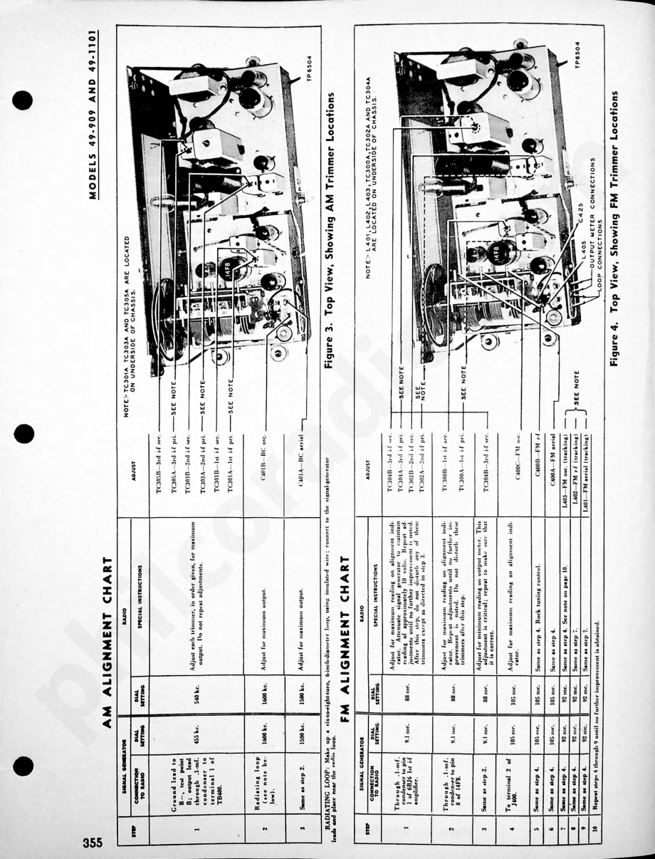 Philco Radio-Phonograph Model 49-1601维修电路原理图.pdf_第2页