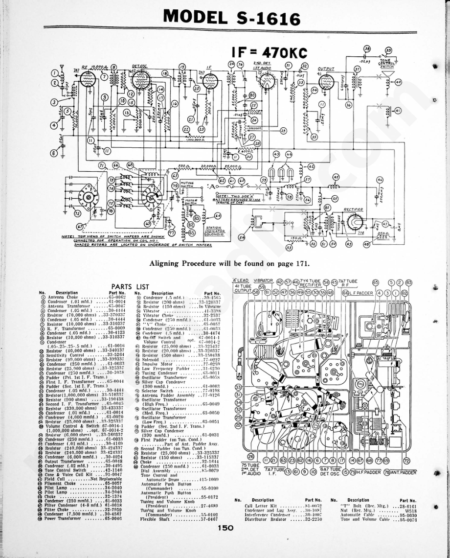 philco Models PT-49 and PT-51 维修电路原理图.pdf_第1页