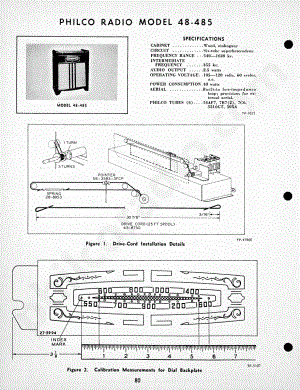 Philco-Tropic Radio Model 48-828维修电路原理图.pdf