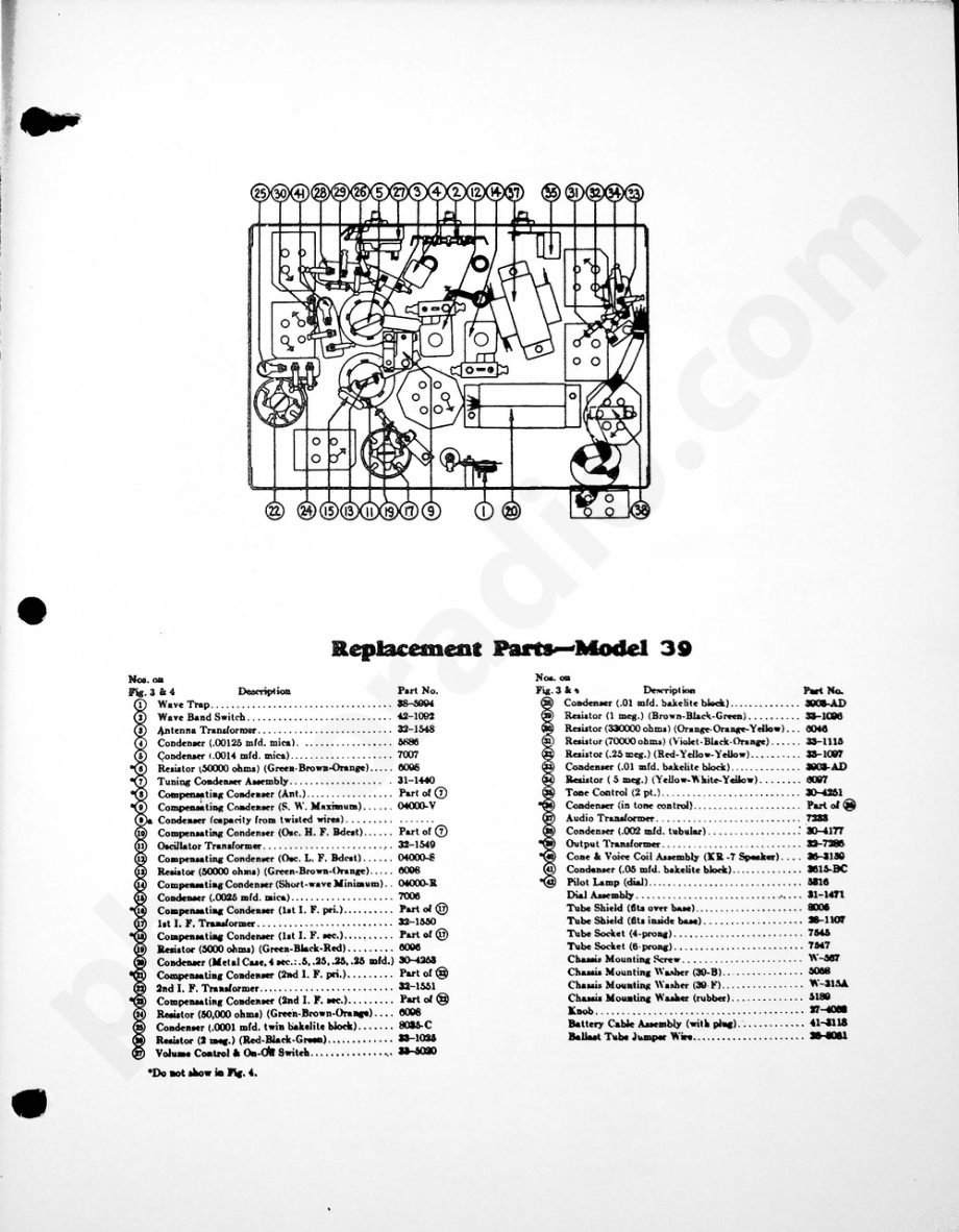 philco Model 39 (Battery Operated) 电路原理图.pdf_第2页