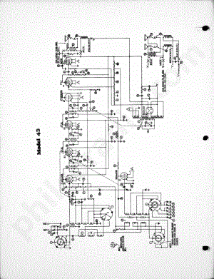 philco Model 43 电路原理图.pdf
