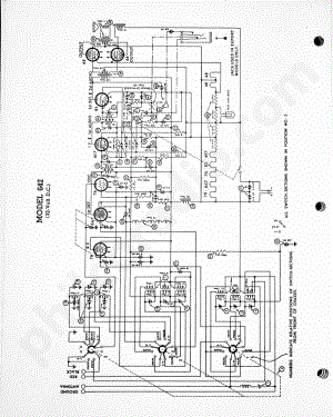 philco Model 642 电路原理图.pdf