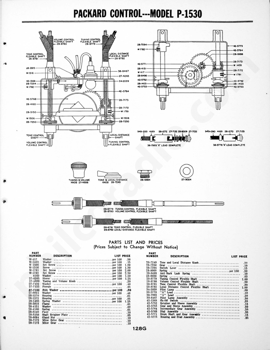 philco Setting Up Rotomatic Tuning Model F-1740 维修电路原理图.pdf_第1页