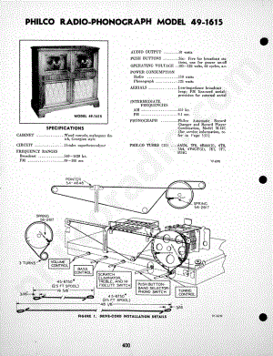 Philco-Tropic Radio Model 3103维修电路原理图.pdf