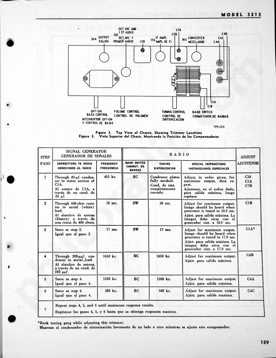 Philco-Tropic Radio Model 3213维修电路原理图.pdf_第3页