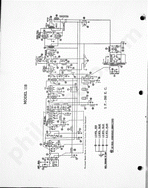 philco Model 118 电路原理图.pdf