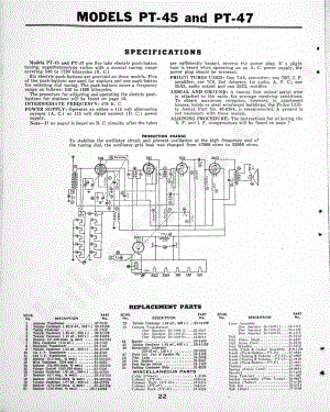 philco Model P-1517 维修电路原理图.pdf