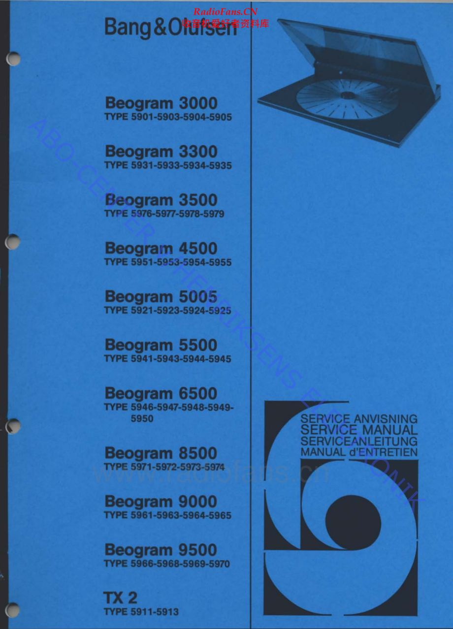 BO-Beogram3500_type597x-sm维修电路原理图.pdf_第1页