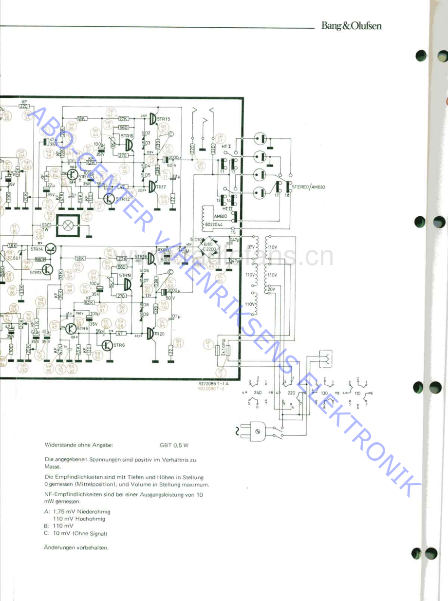 BO-Beolab1700_type2605-sch维修电路原理图.pdf_第3页