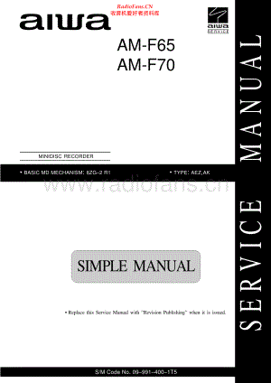 Aiwa-AMF70-md-sm维修电路原理图.pdf