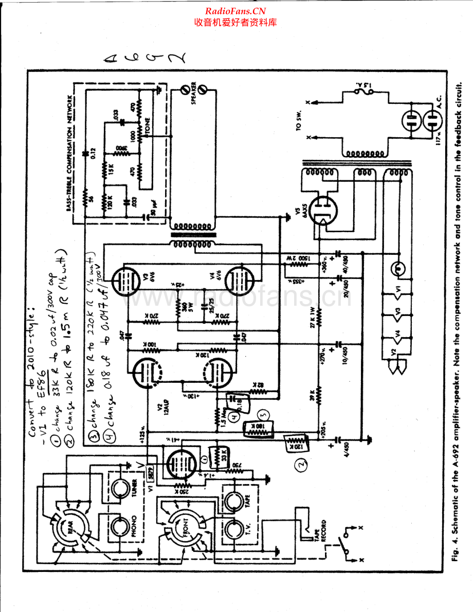 Ampex-A692-pwr-sch维修电路原理图.pdf_第1页
