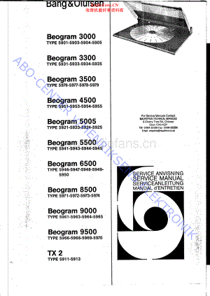BO-BeogramTX2_type591x-sm维修电路原理图.pdf