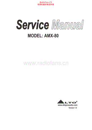 Alto-AMX80-mix-sm维修电路原理图.pdf