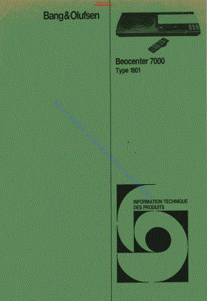 BO-Beocenter7000_type1801-sch维修电路原理图.pdf
