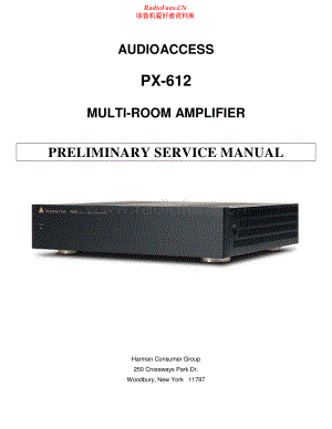 Audioaccess-PX612-pwr-sm维修电路原理图.pdf