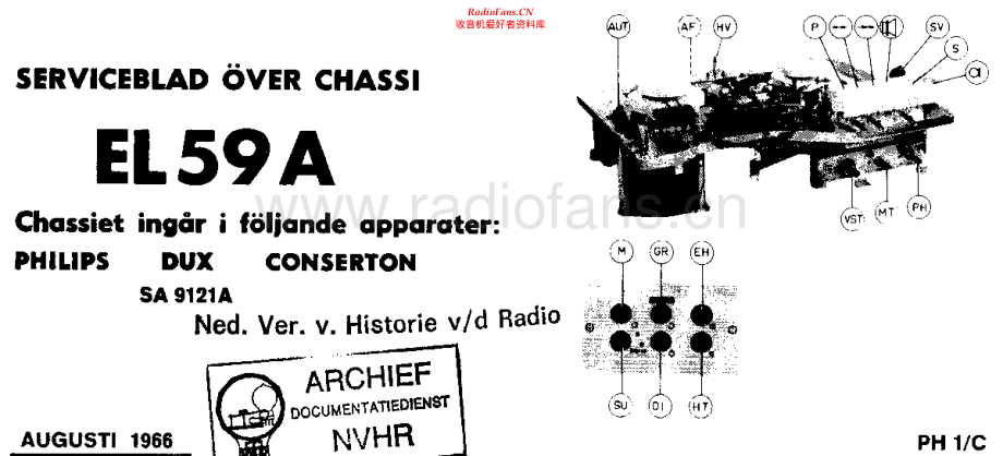 Conserton-SA9121A-pr-sm维修电路原理图.pdf_第1页