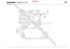 BO-Beomaster2000_type2912-sch维修电路原理图.pdf
