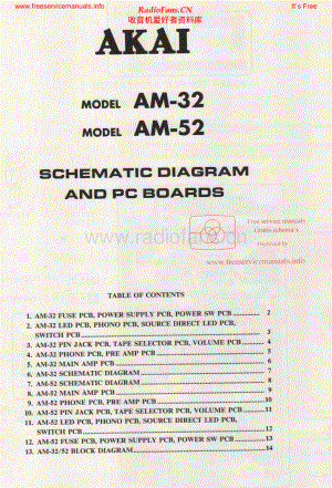 Akai-AM32-rec-sch维修电路原理图.pdf