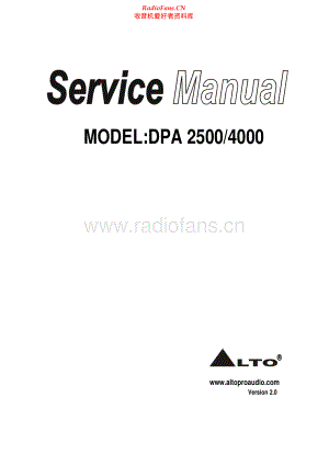 Alto-DPA2500-pwr-sm维修电路原理图.pdf