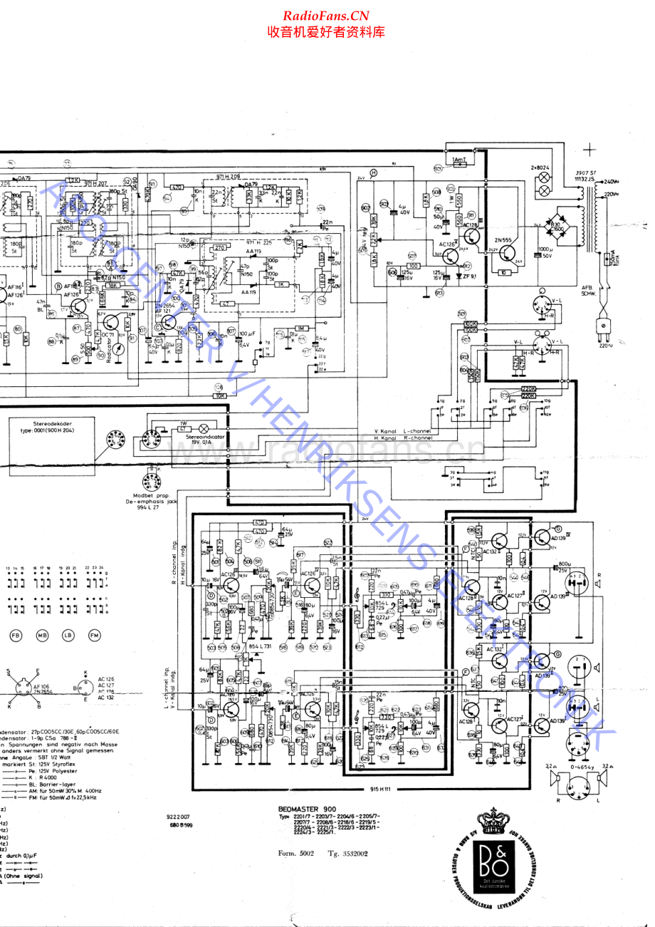 BO-Beomaster900-sch维修电路原理图.pdf_第2页