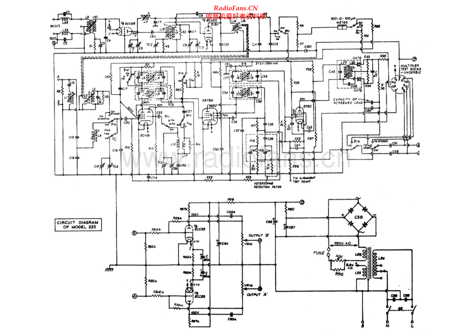 Armstrong-223-tun-sch维修电路原理图.pdf_第1页