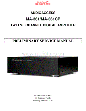 Audioaccess-MA361CP-pwr-sm维修电路原理图.pdf