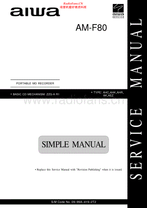Aiwa-AMF80-md-sm维修电路原理图.pdf