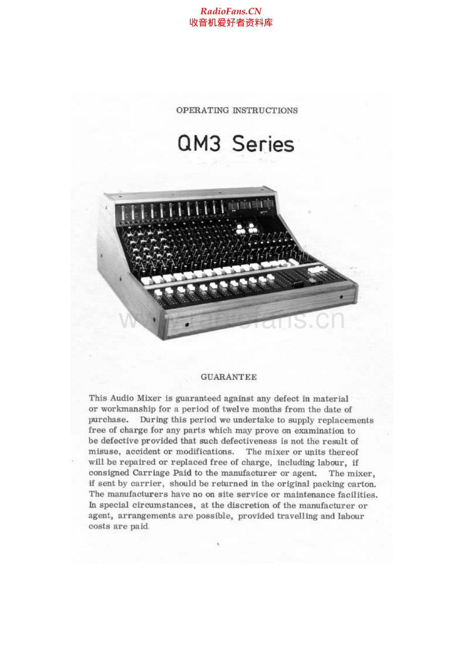 Chilton-QM3-mix-sm维修电路原理图.pdf_第1页